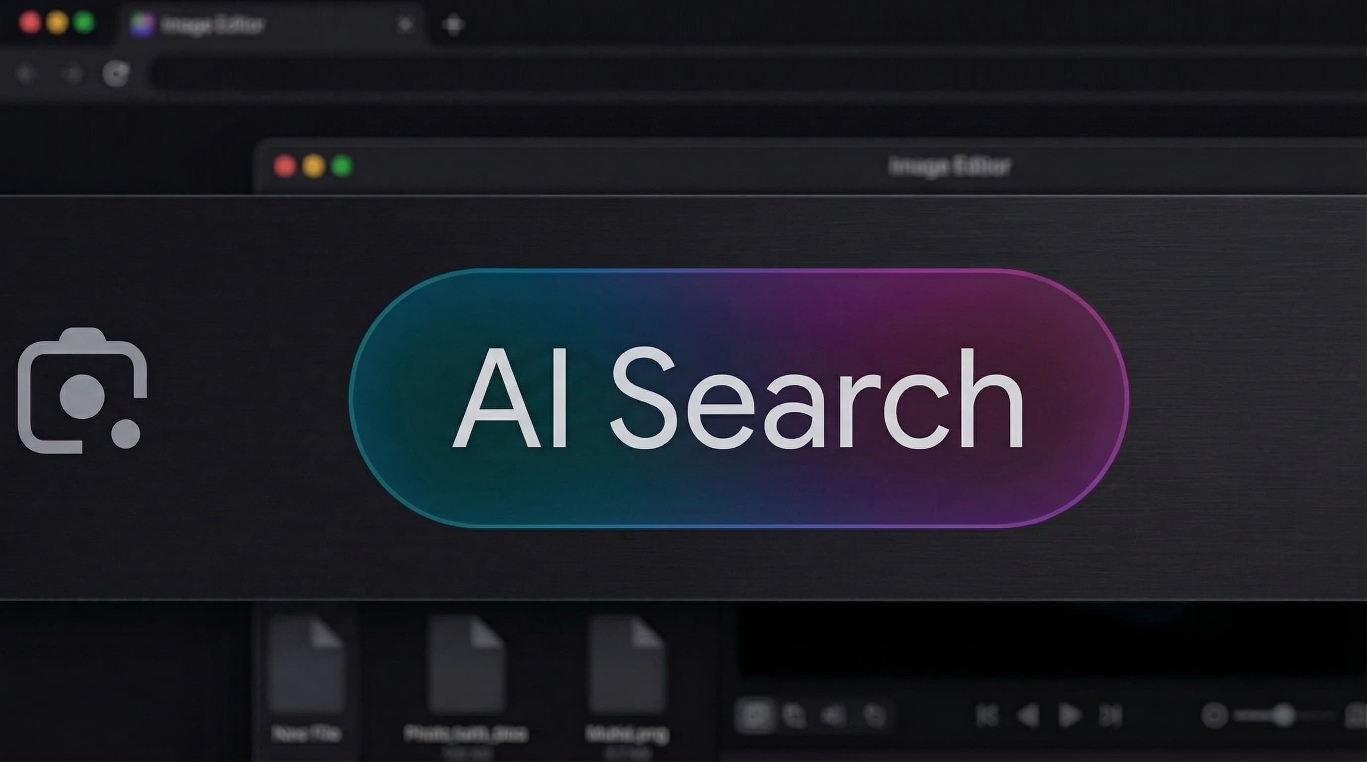 B2B company website content being extracted and cited by multiple AI search platforms in navy and amber