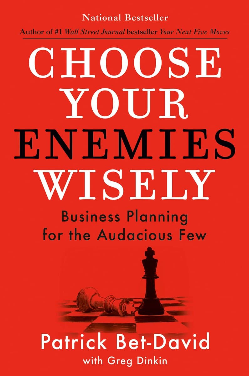 Choose Your Enemies Wisely by Patrick Bet-David book cover