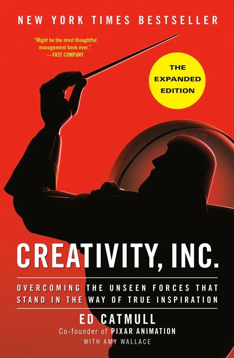 Creativity, Inc. by Ed Catmull book cover